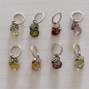 Waxing Poetic Birthstone Charms